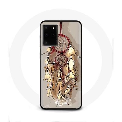 Чехол - Samsung - Galaxy S11 Plus - Мягкий - Коричневый - Ловец снов