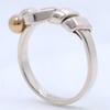 TIFFANY&Co. Hook & Eye Ring Silver925/K18 yellow gold #4.7(US Size) 2.6g Women Used