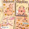 Thickened Waterproof Notebook Cartoon Capybara Line Circle Cute Diary Book Exam Preparation Resource Organizer Notebook