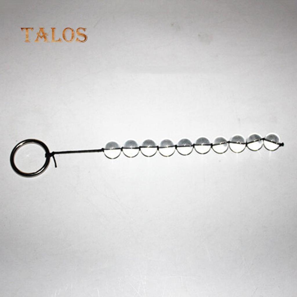 Adult Unisex Anal Beads Butt Plug G-spot Masturbation Sex Toys with Pull Ring