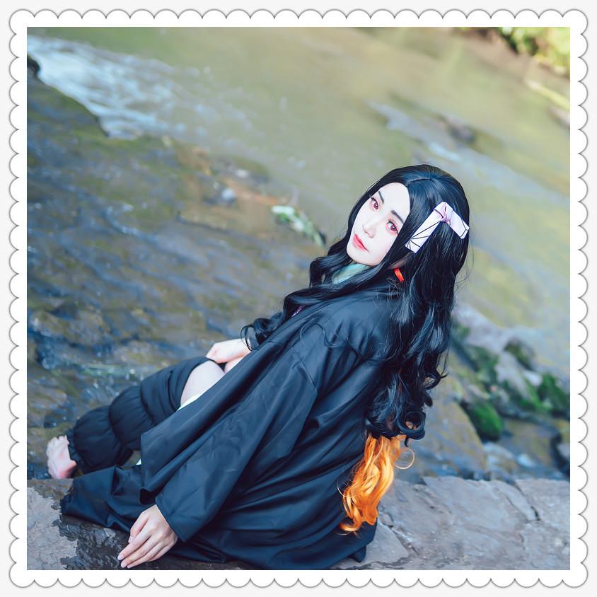 Manyuan Demon Slayer Nezuko Kamado Cosplay Costume
