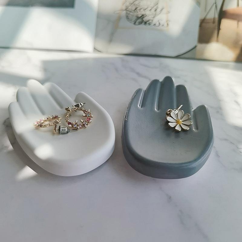 Новая форма руки в форме ладони, бетонный подсвечник, силиконовые формы, сделай сам, цементная штукатурка, поднос для демонстрации ювелирных изделий, форма для мыла, форма для эпоксидной смолы