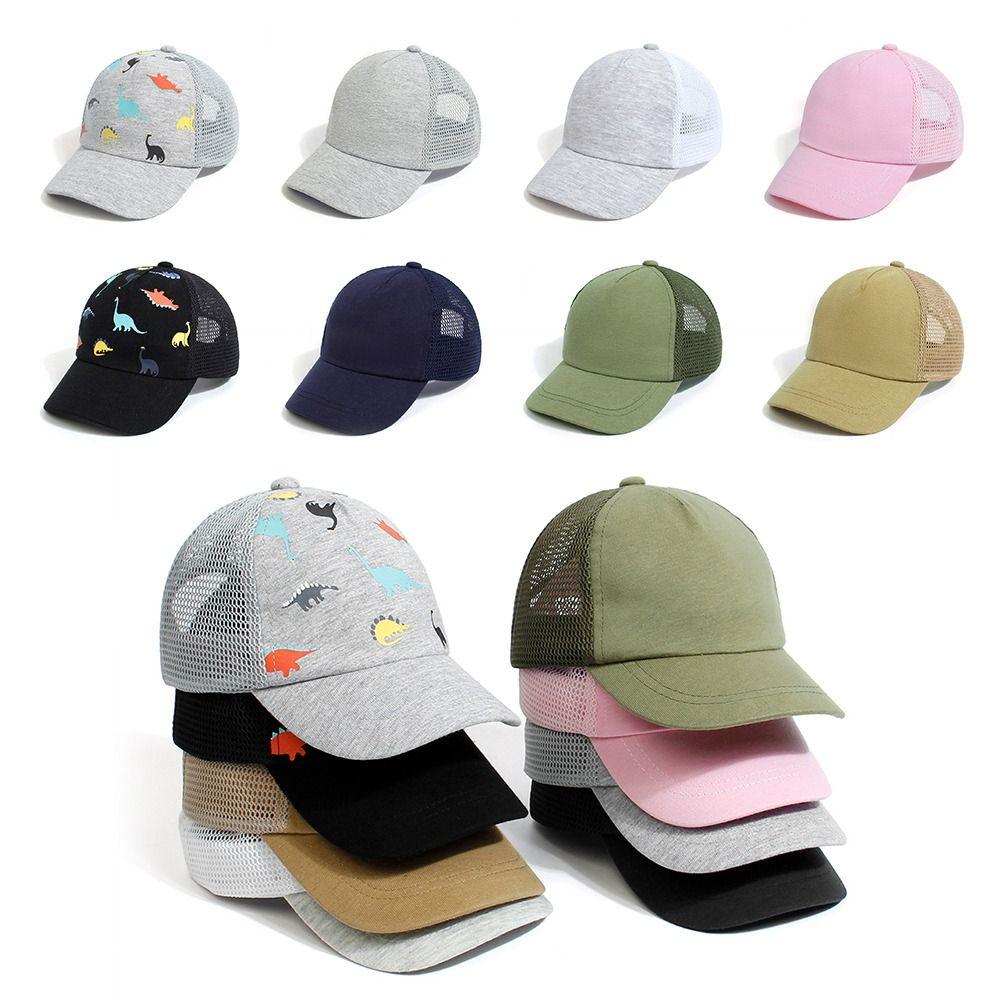 Dinosaur Printed Toddler Baseball Hat Sun Hat Baby Cap Boys Girls