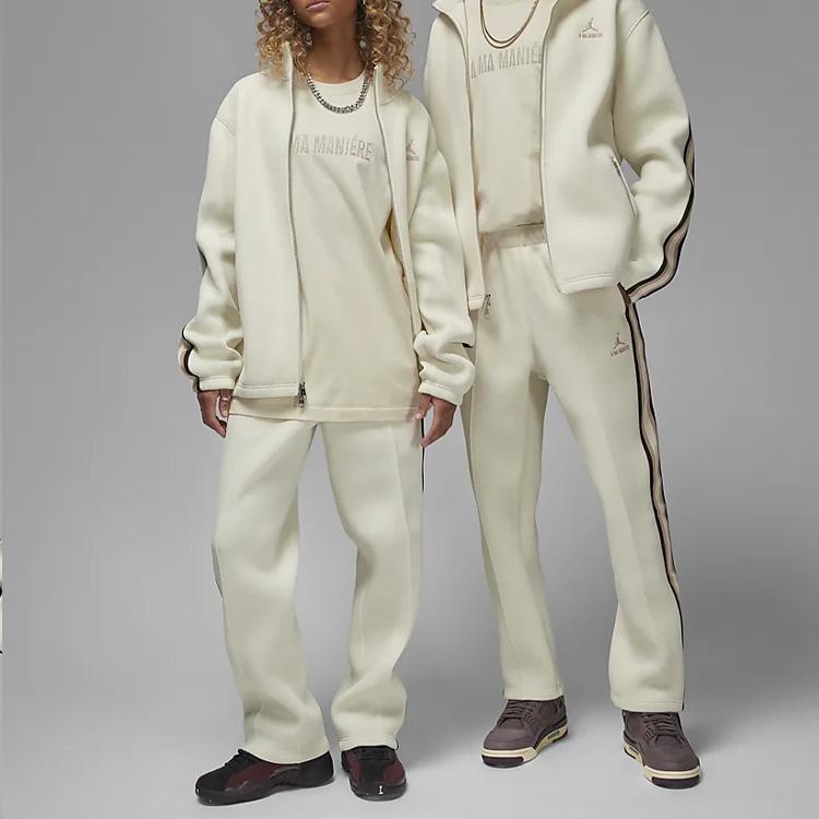 Men's Jacket Air Jordan x A Ma Maniere Track Jacket 'Coconut Milk'