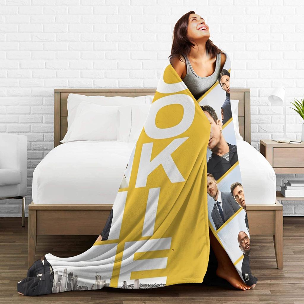 The Rookie TV Show Flannel Blankets Soft Throw Blanket for Living Room Picnic Graphic Bedspread Sofa Bed Cover