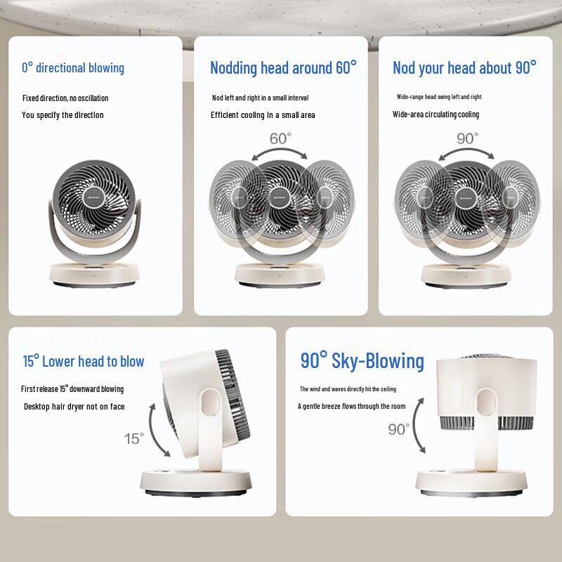 AIRMATE Настольный циркулятор воздуха FA15-R106