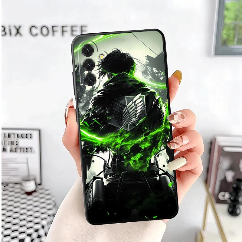 A-Attack On T-Titan Levi Soft Phone Case for Samsung A17 A37 A57 A16 A26 A36 A56 A15 A25 A35 A55 A14 A24 A34 A54 A13 A23 A33 A53