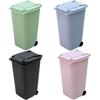 Multi-Functional With Cover Workspace Pen Holder Garbage Storage Box Mini Trash Can Desktop Bin