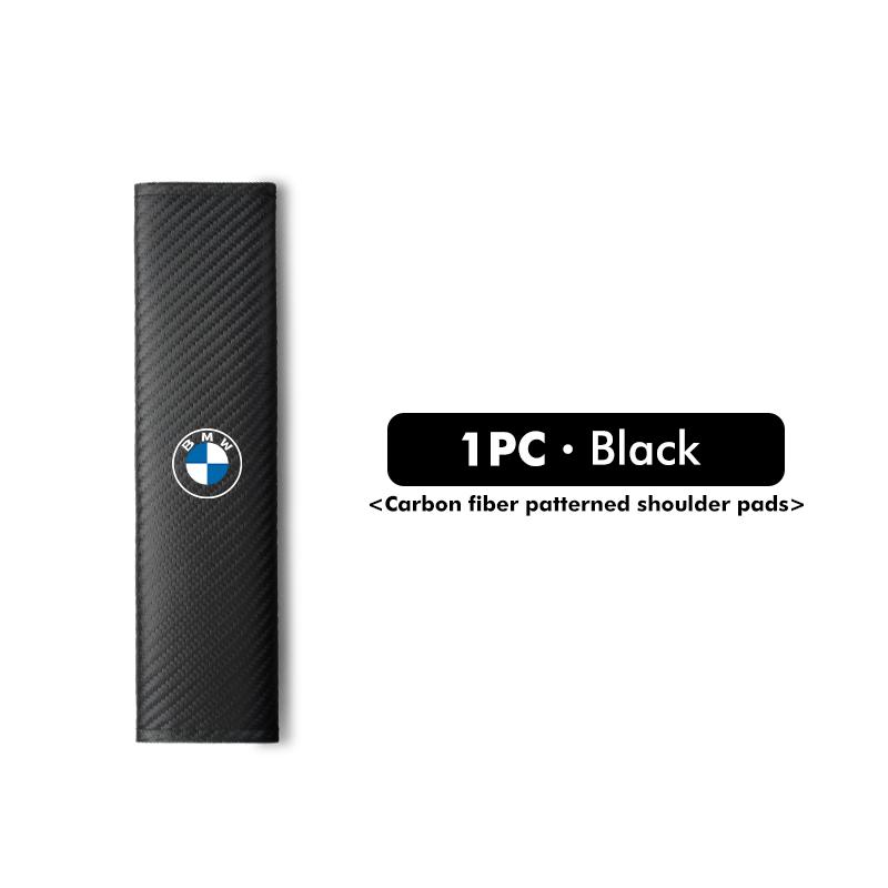 For BMW Car Carbon Fiber Seat Belt Cushion Safety Belt Shoulder Protector Pad Auto Accessories E46 E90 E60 F10 E39 F30 E36 E87 IH7