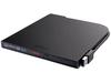 Buffalo BRXL-PT6U3-BKE (Black) USB 3.2 (Gen 1) Compatible Portable Blu-ray Disc Player/Writer with Included Software