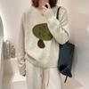 Weater for Women Autumn Winter Thickened Pullover Warm Knitted Stretchy Long Sleeve Oversize Jumper Tops