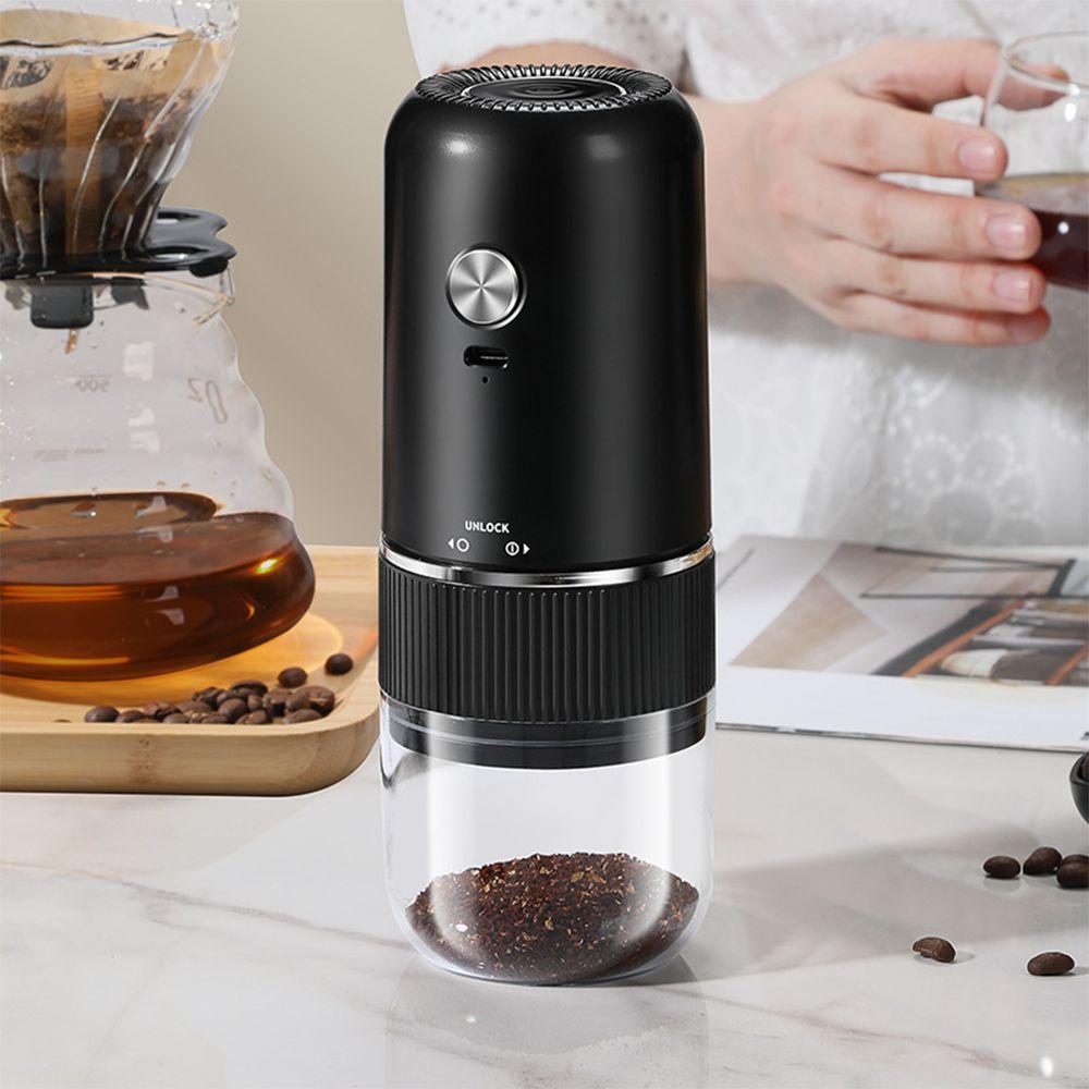 Ceramic Burr Mini Coffee Grinder USB Rechargeable Coffee Bean Grinder Hand Pour Coffee