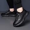 Мода Мода Мужские Уличные Кроссовки 2025 Новые Кожаные Мужские Повседневные Туфли Высокое Качество Мужская Обувь для Ходьбы Все-сочетаемые Новые Кеды Мужские