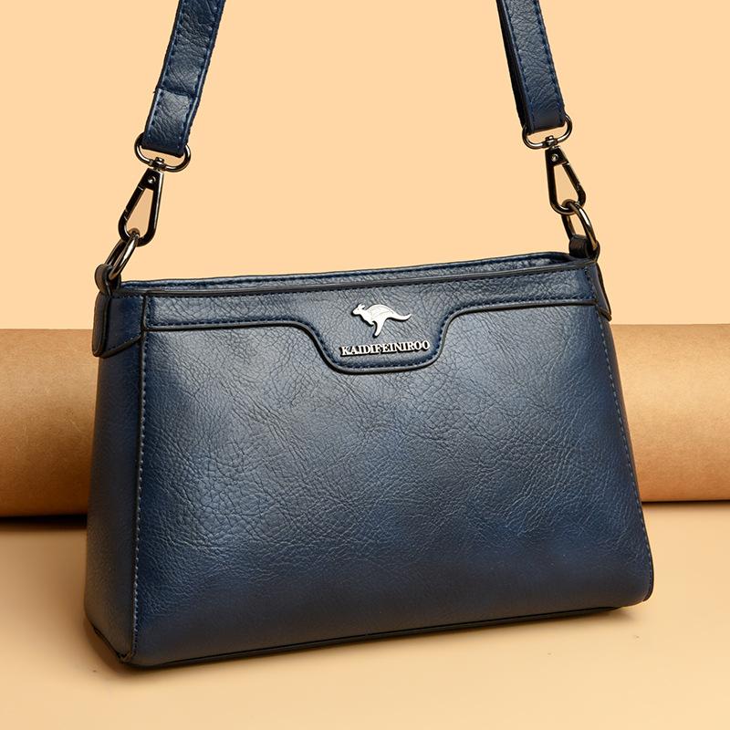 Crossbody Bag Female Fashion Small Square Bag Single Shoulder Bag Female Middle-aged Mother Bag