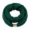 Soft Satin-Texture Magnetic Buckle Scarf Wrinkle-Resistant Neck Warmer Elegant Neck Scarf  Gift
