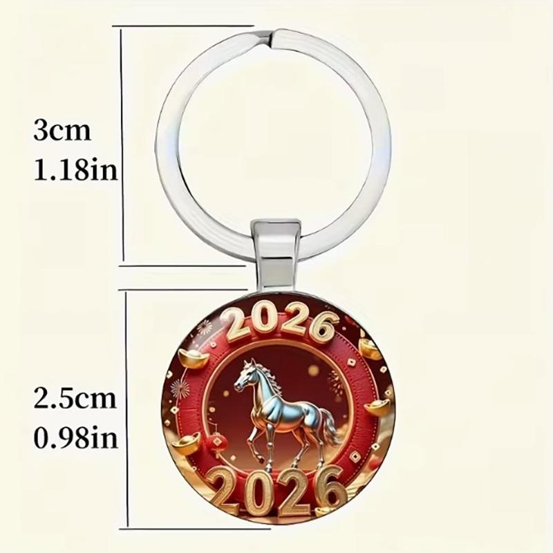 Брелок для ключей в виде лошади, элегантный цинковый сплав. Прочный Стильный Подарок для Мужчин и Женщин. Идеально для праздников и любителей лошадей