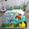 3D Print  Wobbly & Life Single Twin Full Queen King Size Quilt Anime Bed Cover Pillow Case 2-3 Pieces Duvet Cover Bedding Sets