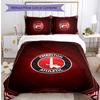 Charlton Athletic FC Printed 3PCS Bedding Set Breathable Duvet Cover with Pillowcases Decorative Bed Linen for Bedroom Home