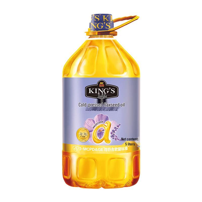 Холодный отжим льняного масла King's