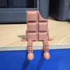 3D-печатная шарнирная фигурка кофейной кружки, подвижная настольная статуэтка, милый орнамент в виде кофейного зерна, креативный декор для офиса и дома, забавный подарок на день рождения