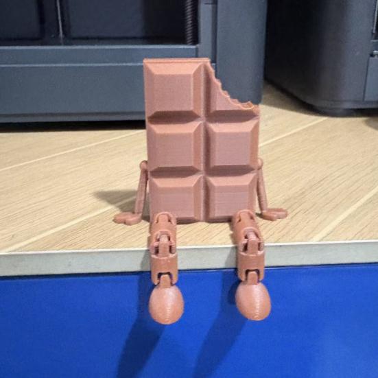3D-печатная шарнирная фигурка кофейной кружки, подвижная настольная статуэтка, милый орнамент в виде кофейного зерна, креативный декор для офиса и дома, забавный подарок на день рождения