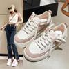 2024 Spring New Sneaker Student White Shoes Female Breathable Thick Sole Flat Shoes Women