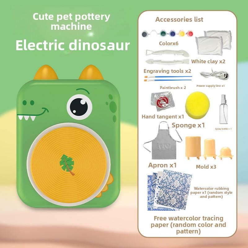 Электрическая машина для лепки из глины DIY Инструмент для ручной работы Материал из мягкой глины Развивающая игрушка Симпатичный питомец Электрическая глина для детей Подарок