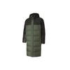 Long Oversized Down Jacket With Logo Print And Hood Men Outerwear Dark-Green 585403-64