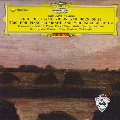 LP Пластинка КРИСТОФ ЭШЕНБАХ ГЕРД ЗЕЙФЕРТ Брамс Трио для валторны ми-бемоль мажор O SMG2100 DEUTSCHE GRAMM Япония Оби Классика Б/У