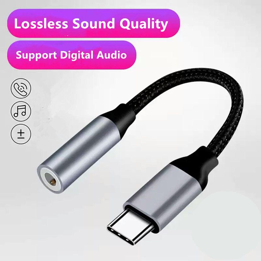 3.5mm DAC Adapter Aux Converter Audio Adapter Headphones Adapter Digital Decoder Earphone Amplifier