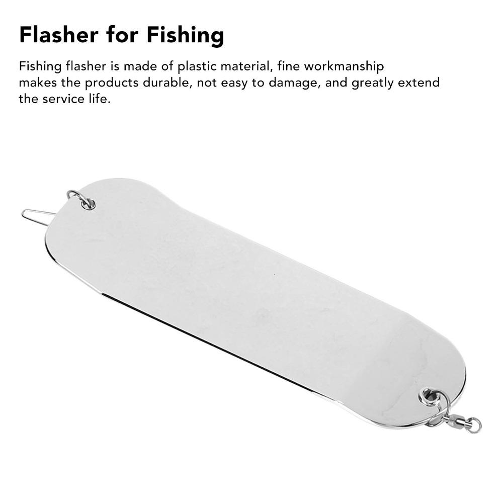 21.5cm Trolling Fishing Flasher Plastic Fishing Bait Flasher Diving Fishing Flasher for Anglers