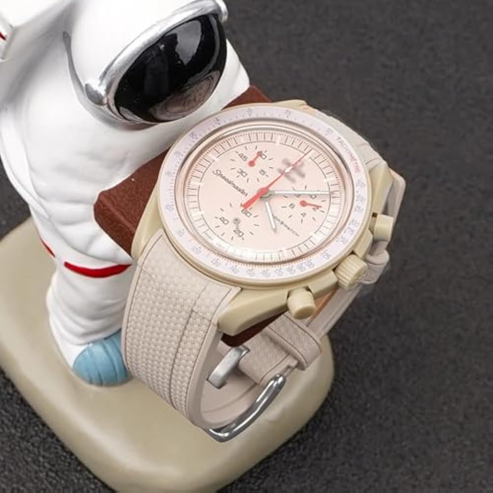 20-мм ремешок для часов для Omega X Swatch MoonSwatch Omega и Swatch Ремешок Резиновый ремешок Omega Speedmaster...