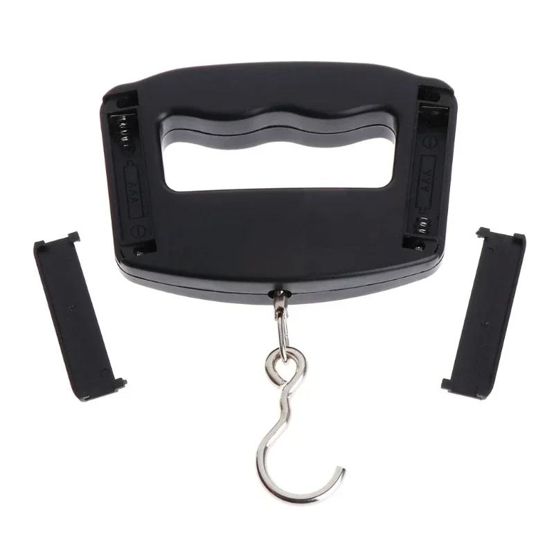 50kg/10g Travel Luggage Scale Portable Handheld Electronic Scale with Hook Gram Scale Express Delivery Fishing Handheld Scale