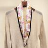 New In Spring! Silk Scarf Femininity Fresh Mulberry Silk Silk Scarf Thin, Narrow And Long Double-Sided Scarf Streamer