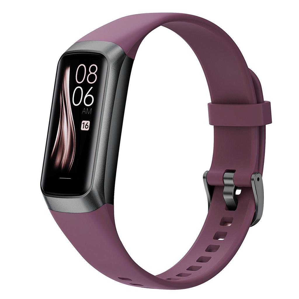 Cross-border AMOLED Smart Bracelet: Monitors Blood Pressure, Oxygen, Temperature, Heart Rate, Sleep; Waterproof Sports Watch