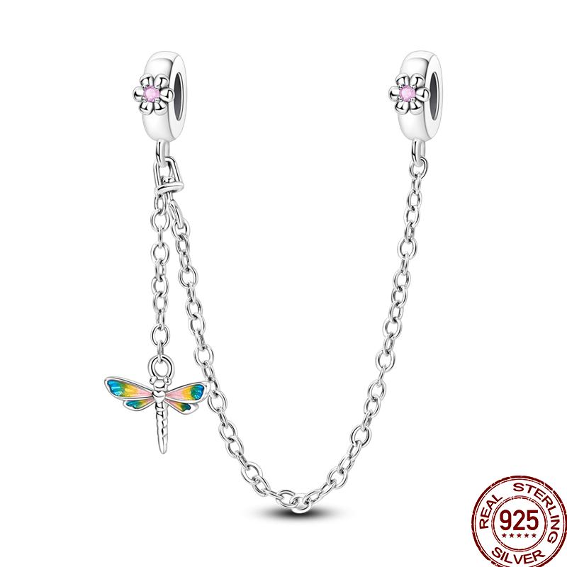 Весенняя коллекция бабочек Медный подсолнух Медведь Бабочка Цветные бусины Подходит для оригинального браслета 3 мм