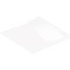 KR KITCHENRAKU Silicone Kitchen Mat, Heat-Resistant Countertop Protector, Transparent, Large 50x70mm, Stain-Resistant, Insulating, Silicone Sink Mat,