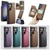 Для Samsung Galaxy Series A15 A16 A36 A56 S20 S21 S22 S23 S24 S25 Series Stand Card Wallet Integrated Premium PU Leather Phone Case