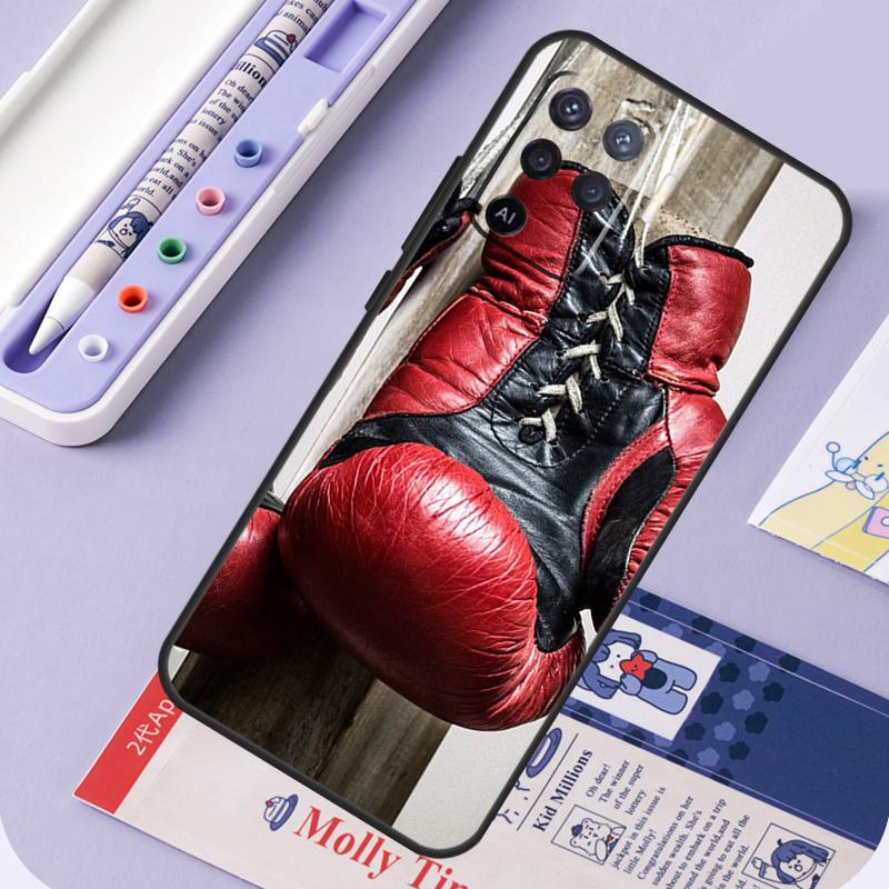 Boxing Gloves For Oppo A96 A76 A16 A94 A74 A54 A15 A18 A38 A58 A78 A98 A40 A60 A80 A57 A17 A77 A5 Pro Case