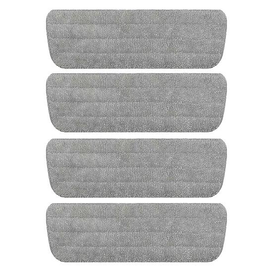 1/4 шт. Насадка для швабры Эффективная производительность Влажная/Сухая уборка Тряпки для мытья пола Удаление шерсти домашних животных Насадка для швабры из микрофибры для Swiffer PowerMop