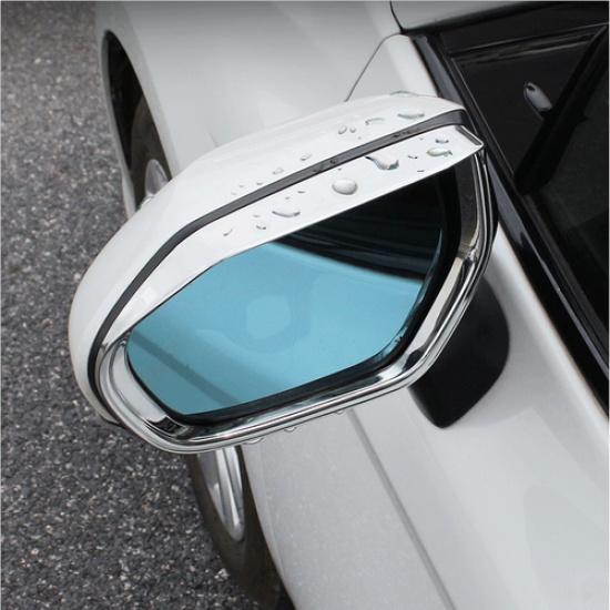 For Toyota Corolla -2025 Side Mirror Rain Eyebrow Cover Trim 2PCS