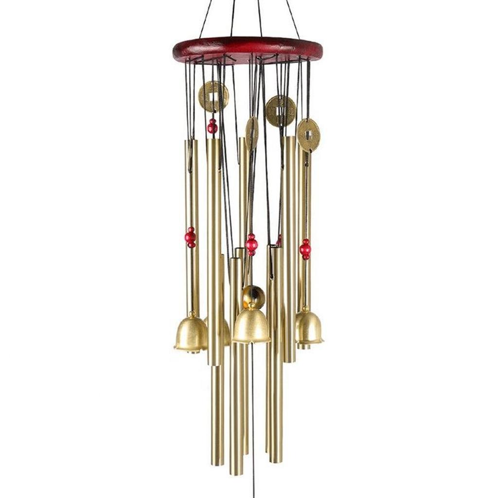 Large Wind Chime Bells Metal Church Bell Outdoor Garden Home Garden Decor Hanging Wind Chime Of Luck