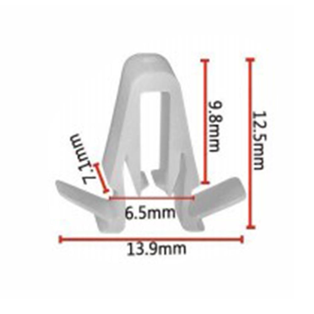 Для Toyota Дверная и Декоративная Молдинг Пластиковые Белые Клипсы #67771-58010 Для Lexus