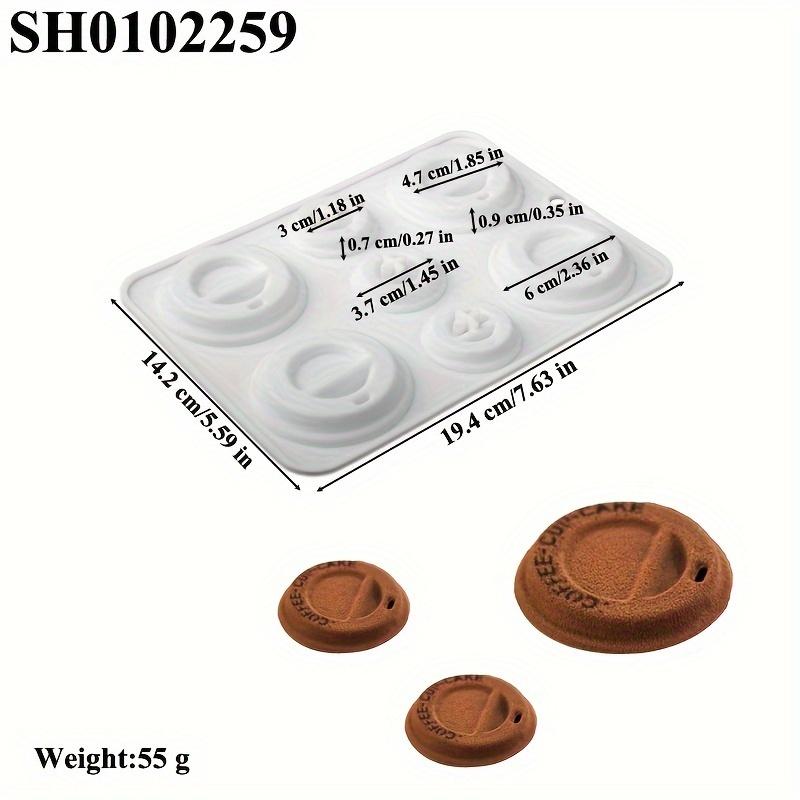 Bake Ware Set Striped Coffee Cup Design Silicone Cake Mold Chocolate Dessert Baking Tools Kitchen Supplies