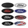 Car Steering Wheel Ring Trim Cover Sticker Interior Decoration For Ford Mustang Focus 2 3 4 Mondeo Fiesta Ecosport Kuga Fusion CVW1