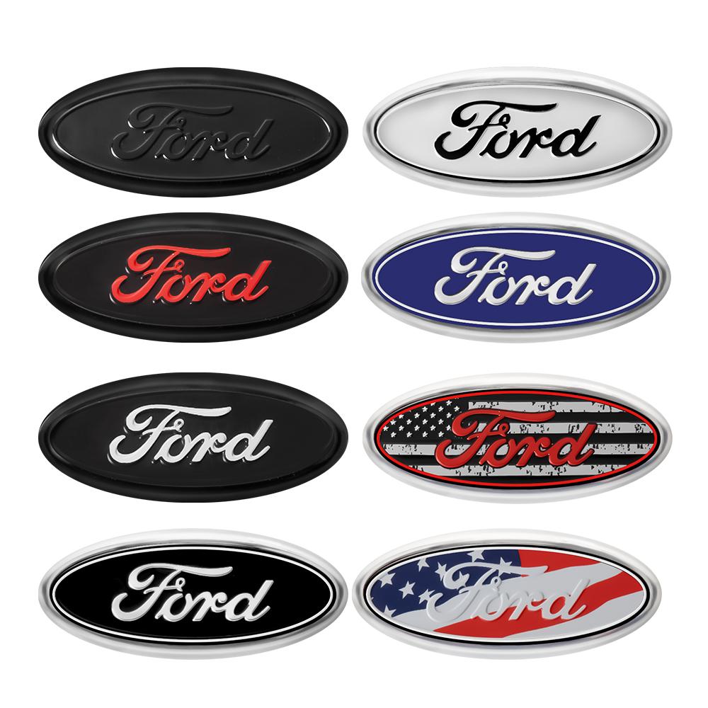 Car Steering Wheel Ring Trim Cover Sticker Interior Decoration For Ford Mustang Focus 2 3 4 Mondeo Fiesta Ecosport Kuga Fusion CVW1