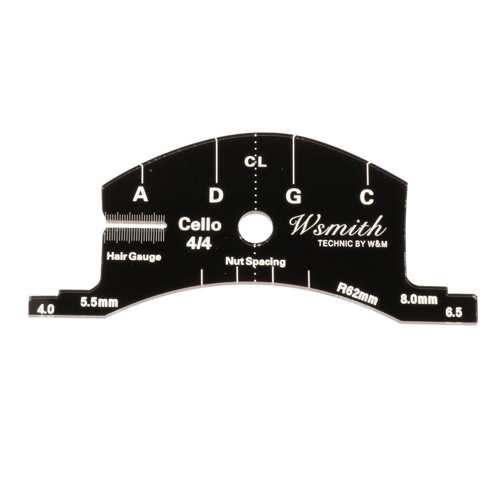 Violin Bridge Multifunctional Template Reference Tool for Cello Viola 4/4 Violin