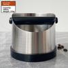 Shock Absorbent Coffee Knock Box Durable Removable Knock Bar Coffee Grounds Bucket Large Capacity Anti Slip Base