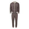 Mens Check Plaid Tracksuit