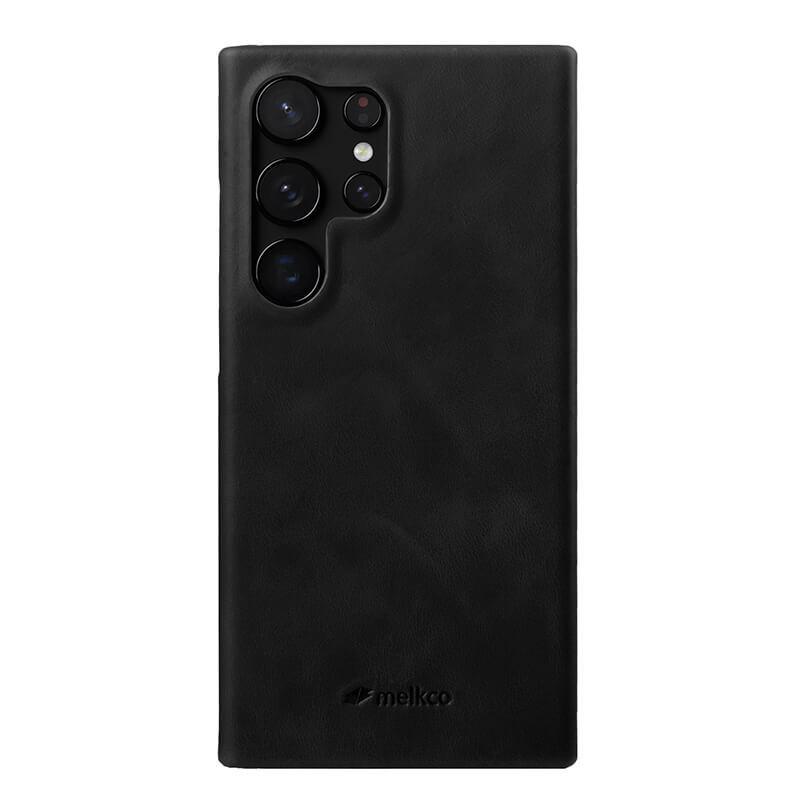 Melkco Подходит для чехла для мобильного телефона Samsung S25 Ultra S24 Верхний слой Натуральная коровья кожа S23 Ретро защитный чехол S22 Чехол